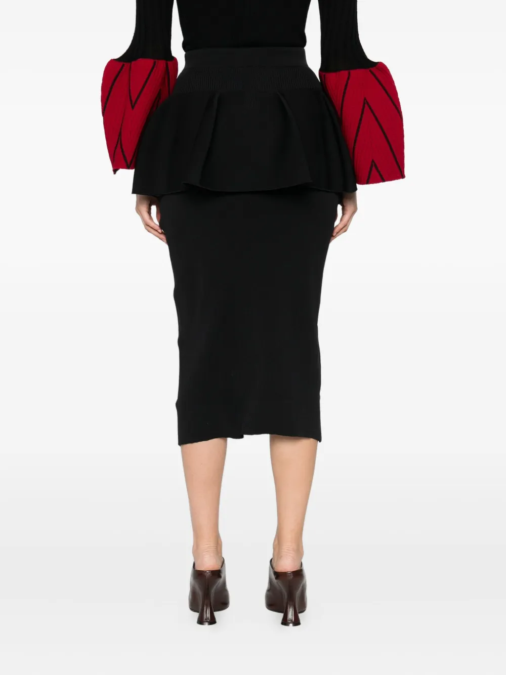 Cfcl Ruffled Skirt In Black