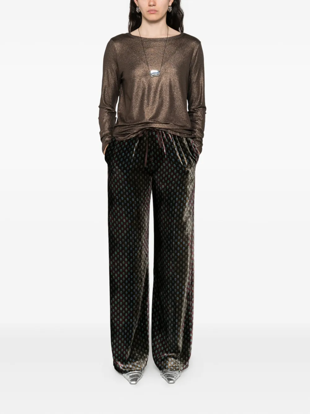 Majestic Filatures long-sleeved top | Knitted Tops | Image 2