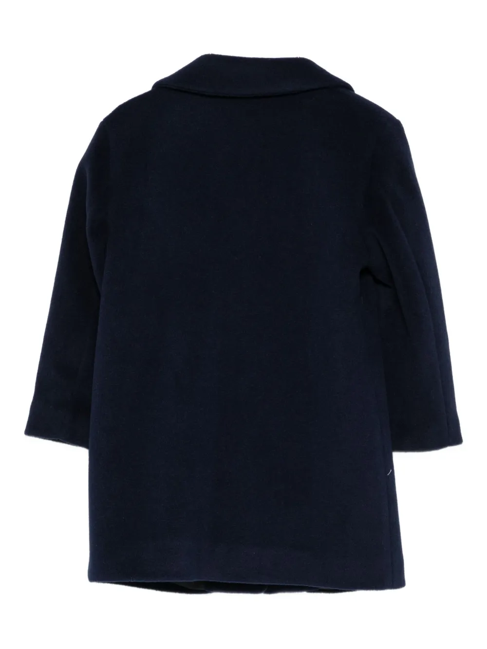 Paolo Pecora Single-breasted Coat In Blue