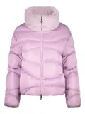Herno faux-fur collar puffer jacket - Pink