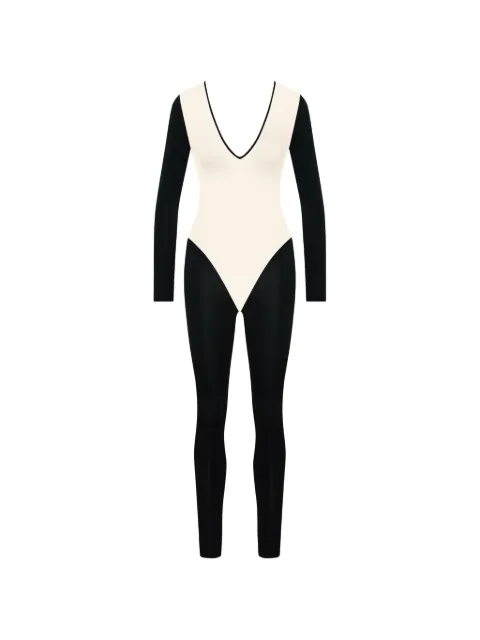 Maison Close jumpsuit Pure Tentation con mangas largas y espalda abierta