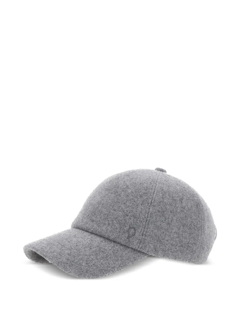 Helen Kaminski Ledger logo-embroidered wool baseball cap | Grey | Image 1