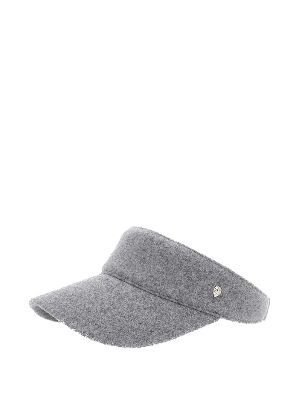 Helen Kaminski Berkley Logo-detail Wool Visor In Gray