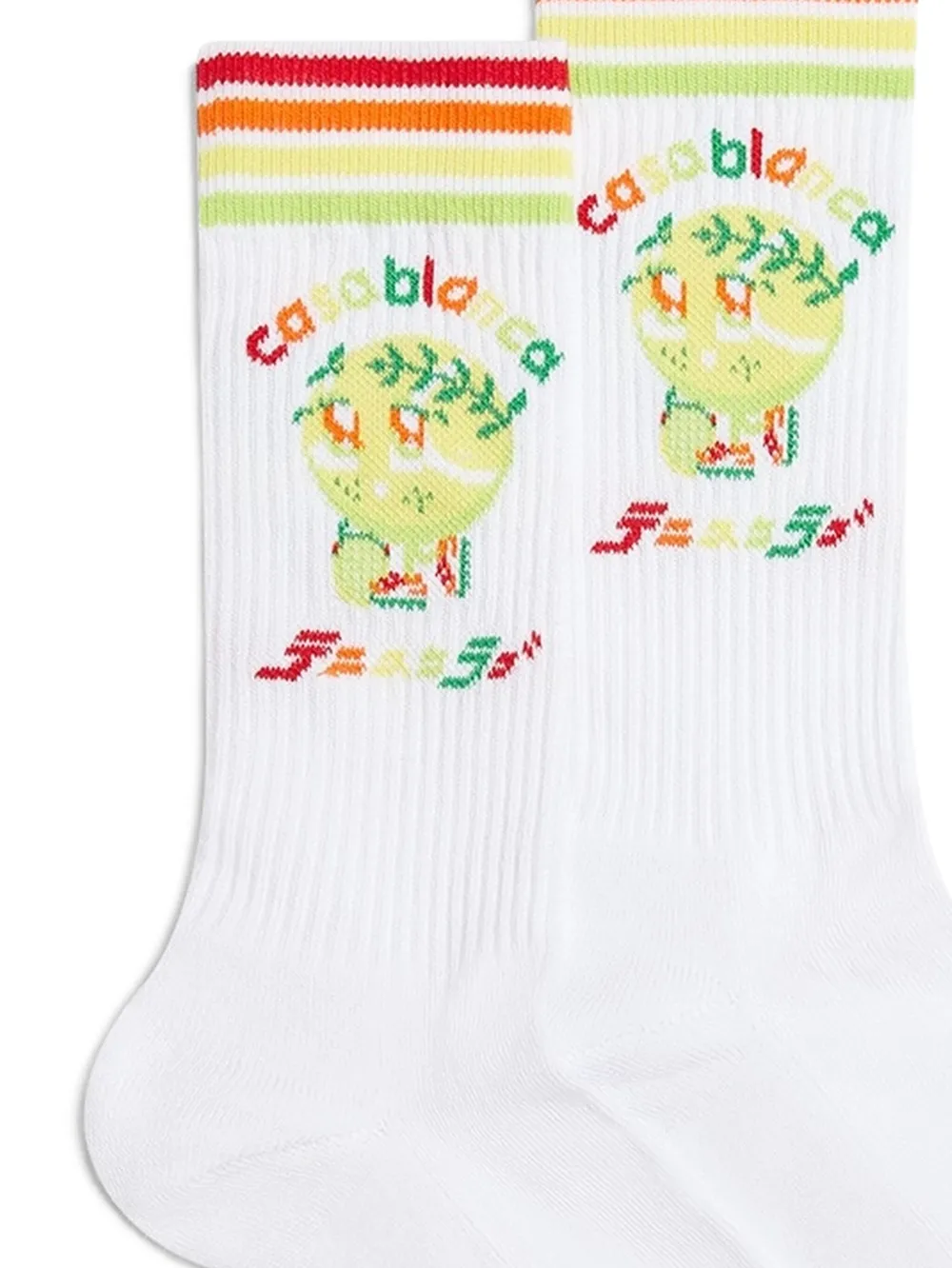 Casablanca rainbow-stripe socks | Image 2