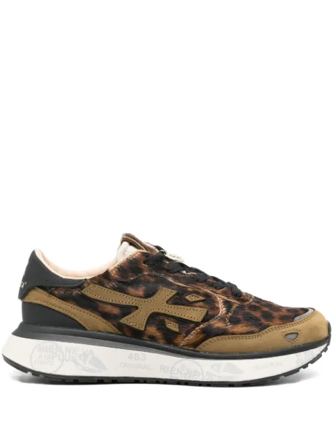 Premiata Lauryn leopard-print sneakers