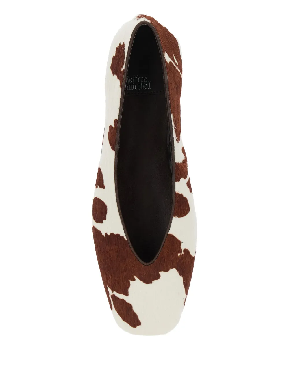 Jeffrey Campbell Ballerina's met animalierprint Wit