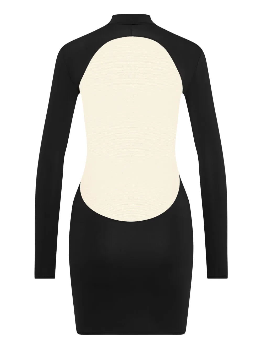 Maison Close Pure Tentation Minuit jurk met lange mouwen Zwart