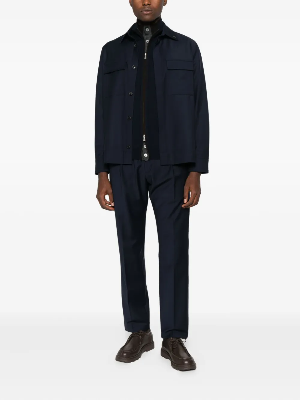 Gran Sasso drawstring-waist trousers | Tailored Pants | Image 2