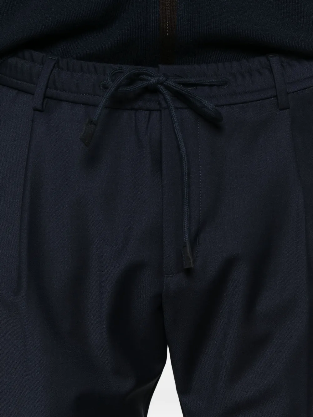 Gran Sasso Drawstring-waist Trousers In Blue