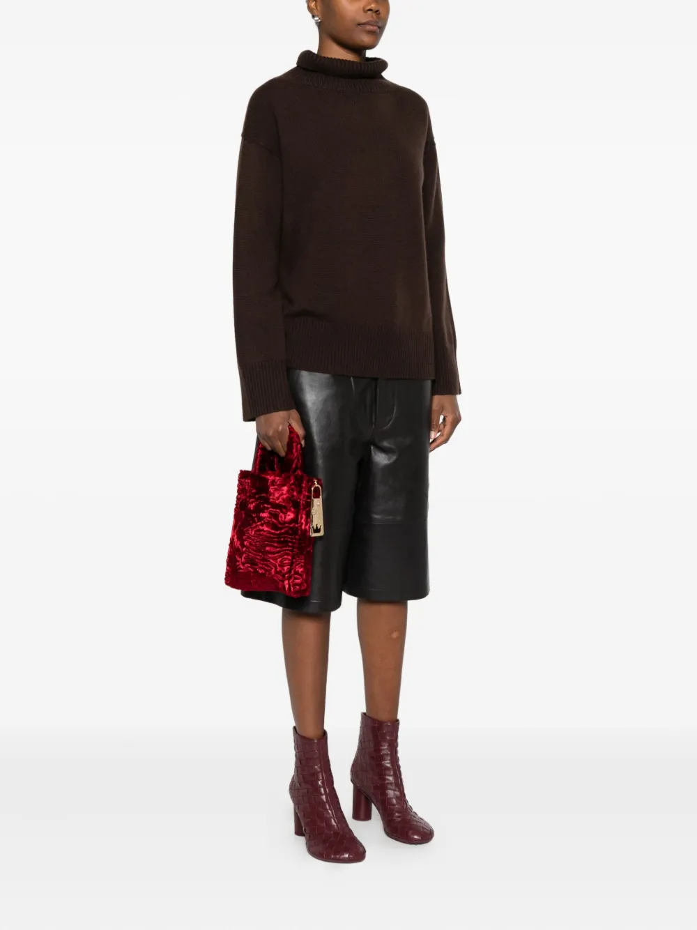 La milanesa Roberta tote bag - Rood