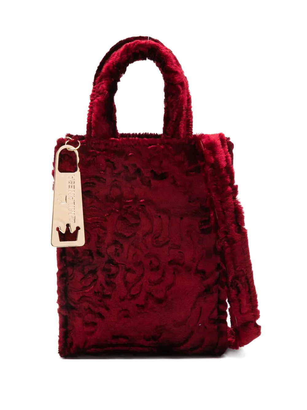 la milanesa Roberta tote bag | Red | Image 1