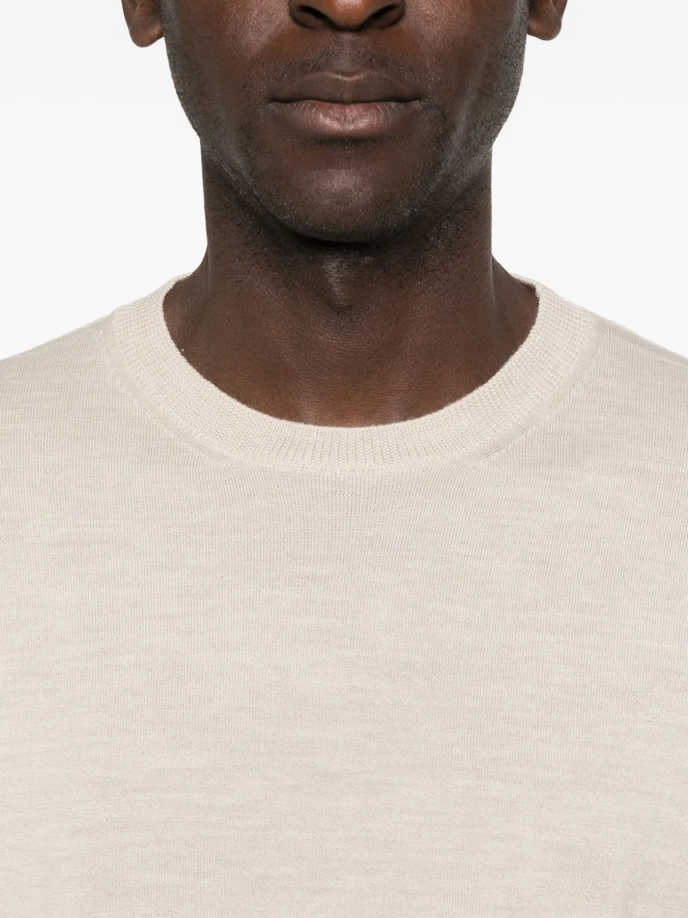 Ballantyne Wollen trui Beige