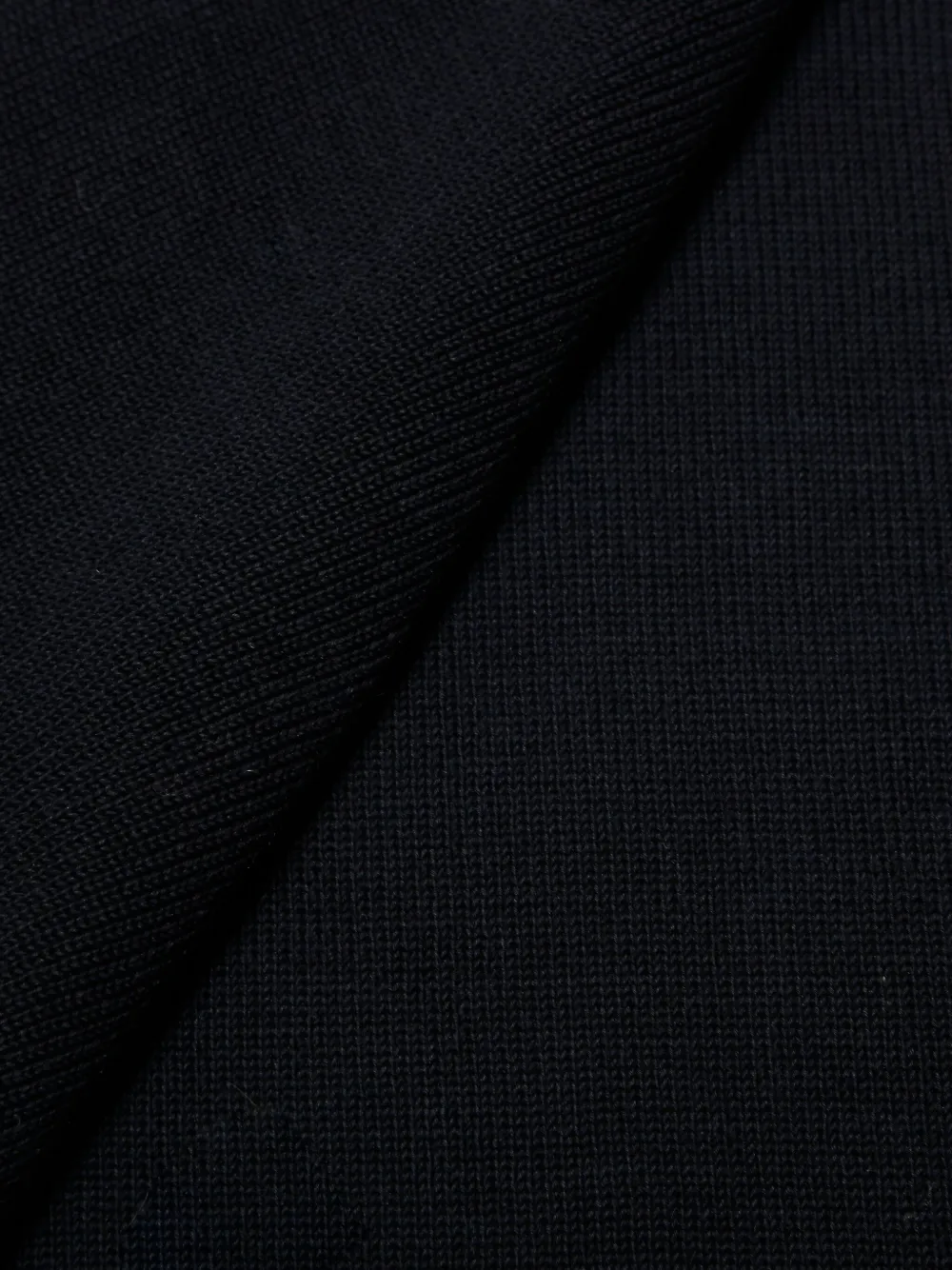 Pre-owned Chanel 2000-2010s Interlocking Cc Scarf In Black