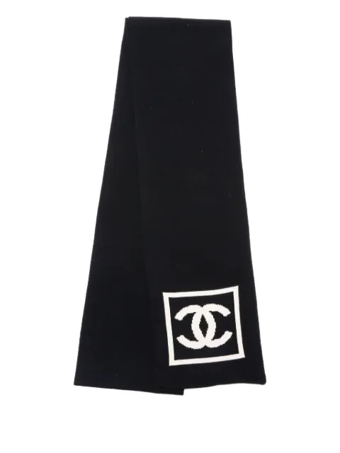 CHANEL Pre-Owned 2000-2010s Interlocking CC scarf
