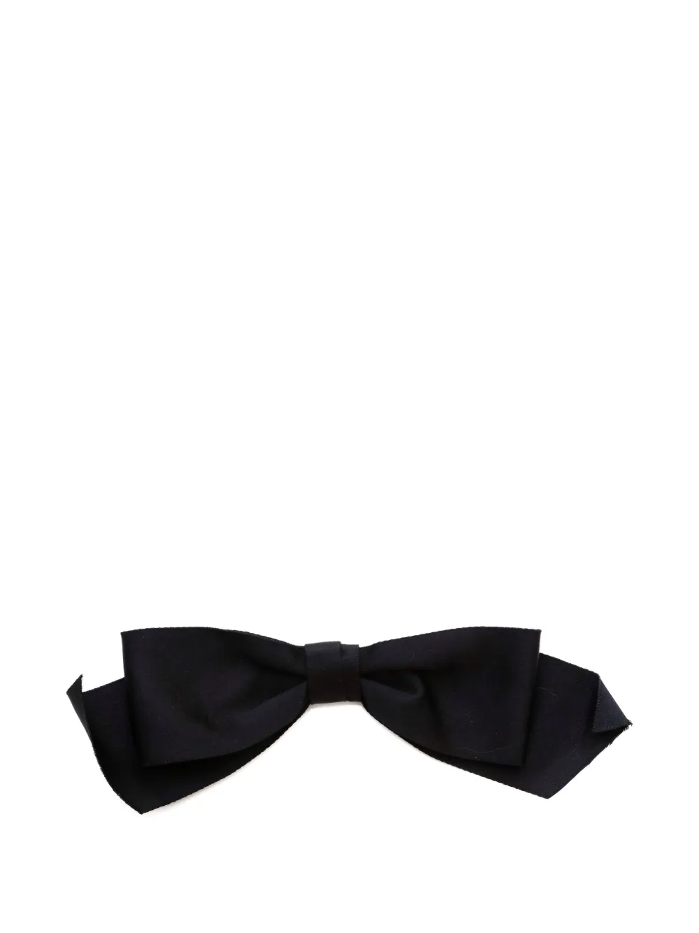 CHANEL Pre-Owned 1986-1994 ribbon-detail brooch - ブラック CHANEL Pre-Owned 1986-1994 ribbon-detail brooch - ブラック