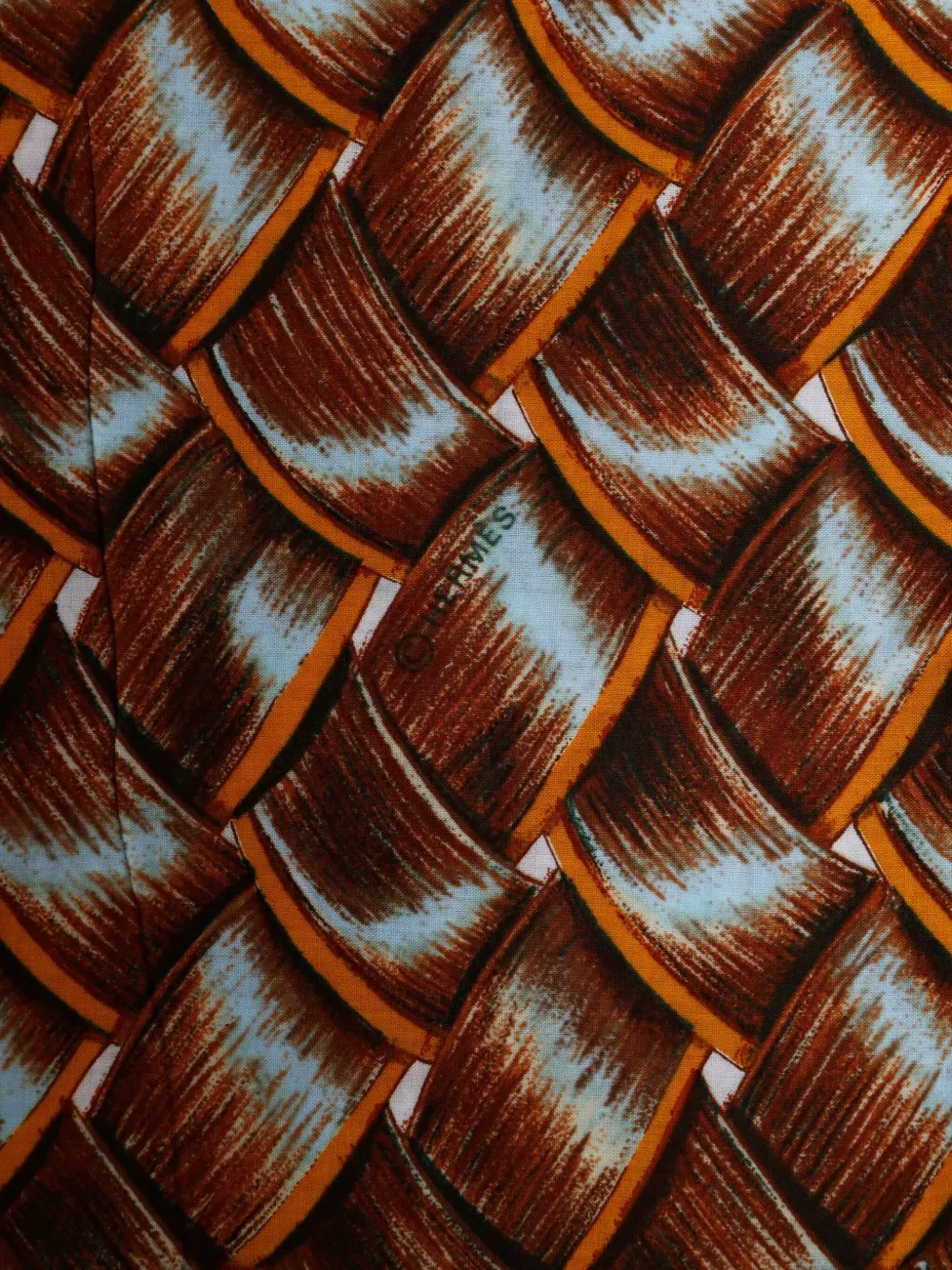 Hermès Pre-Owned  1990-2000s printed cotton scarf | Image 2