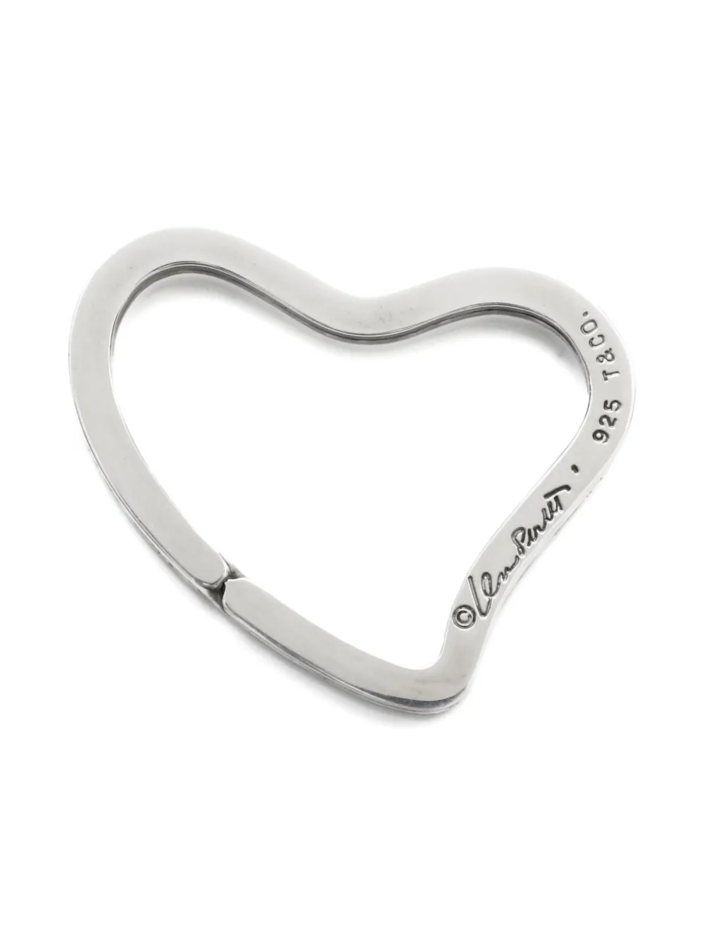 Tiffany & Co. Pre-Owned mousqueton cœur (années 2000) | argent | Image 1