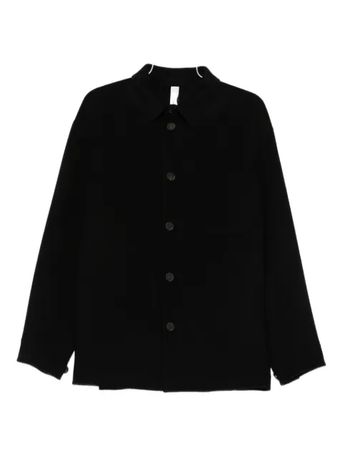 Hevo button-down shirt jacket