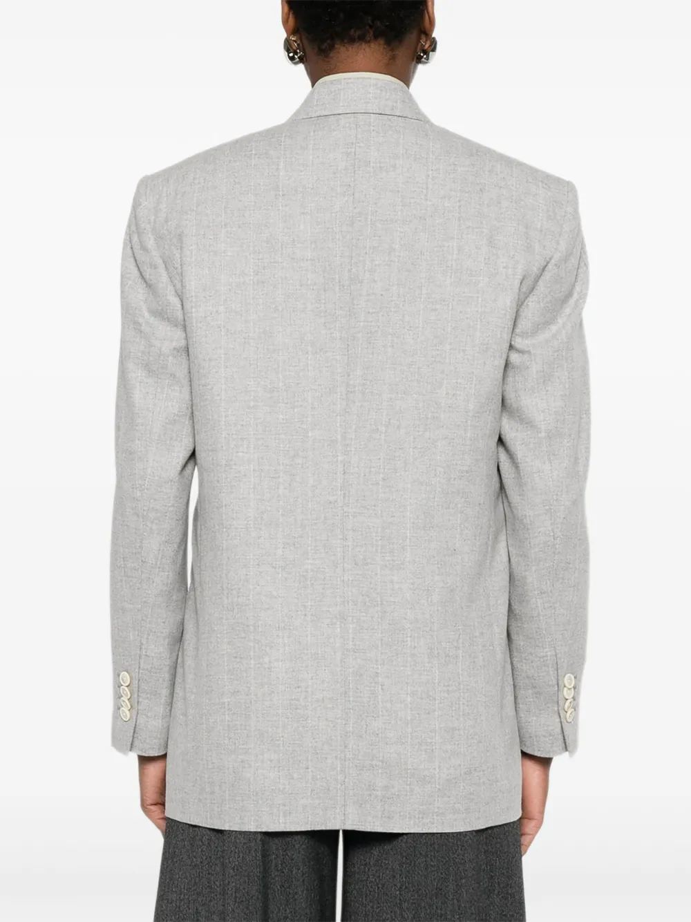 Lardini Blazer met dubbele rij knopen Grijs