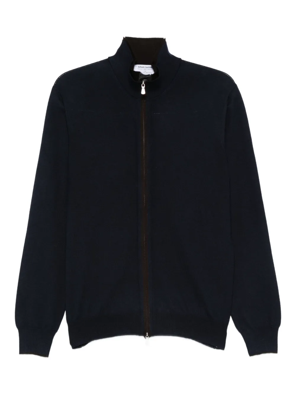 Gran Sasso Cardigan Mit Reissverschluss In Blue