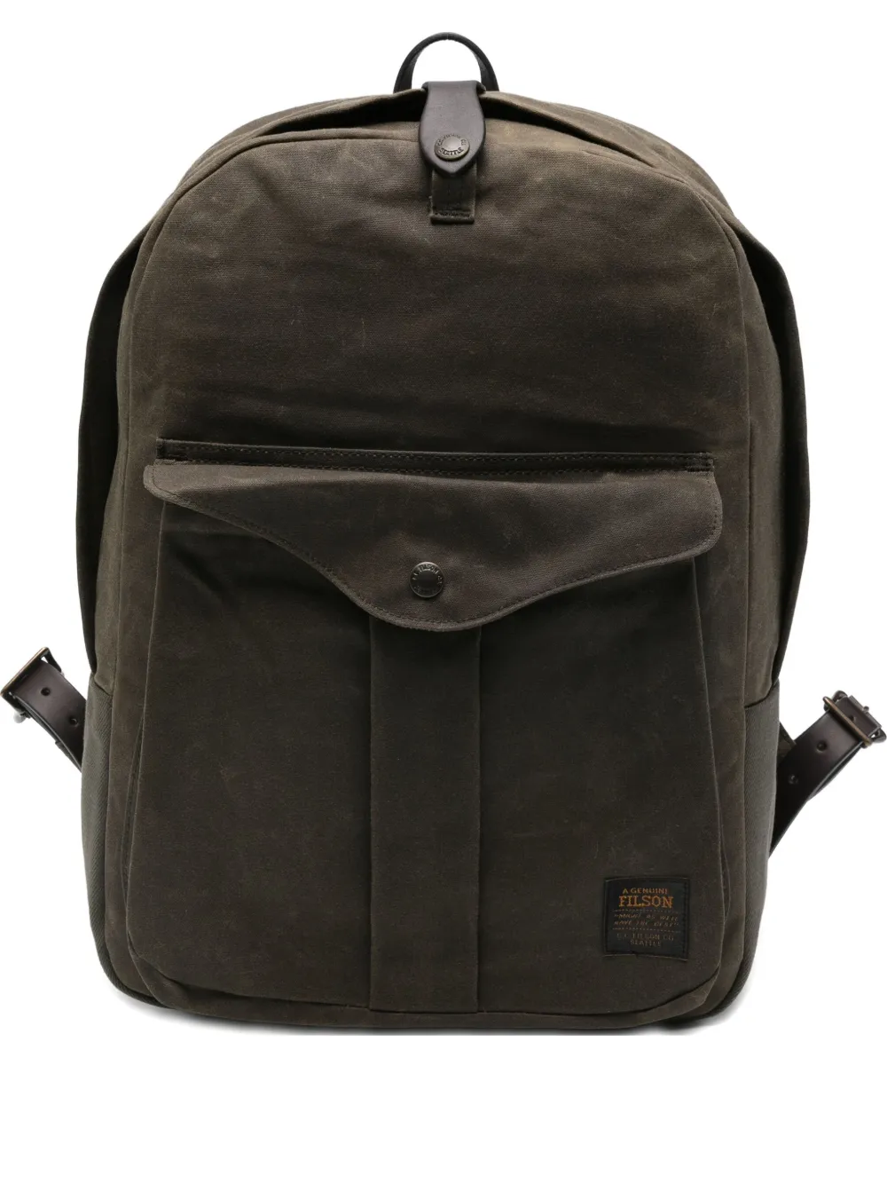 Benedetta Bruzziches Logo-patch Backpack In Brown