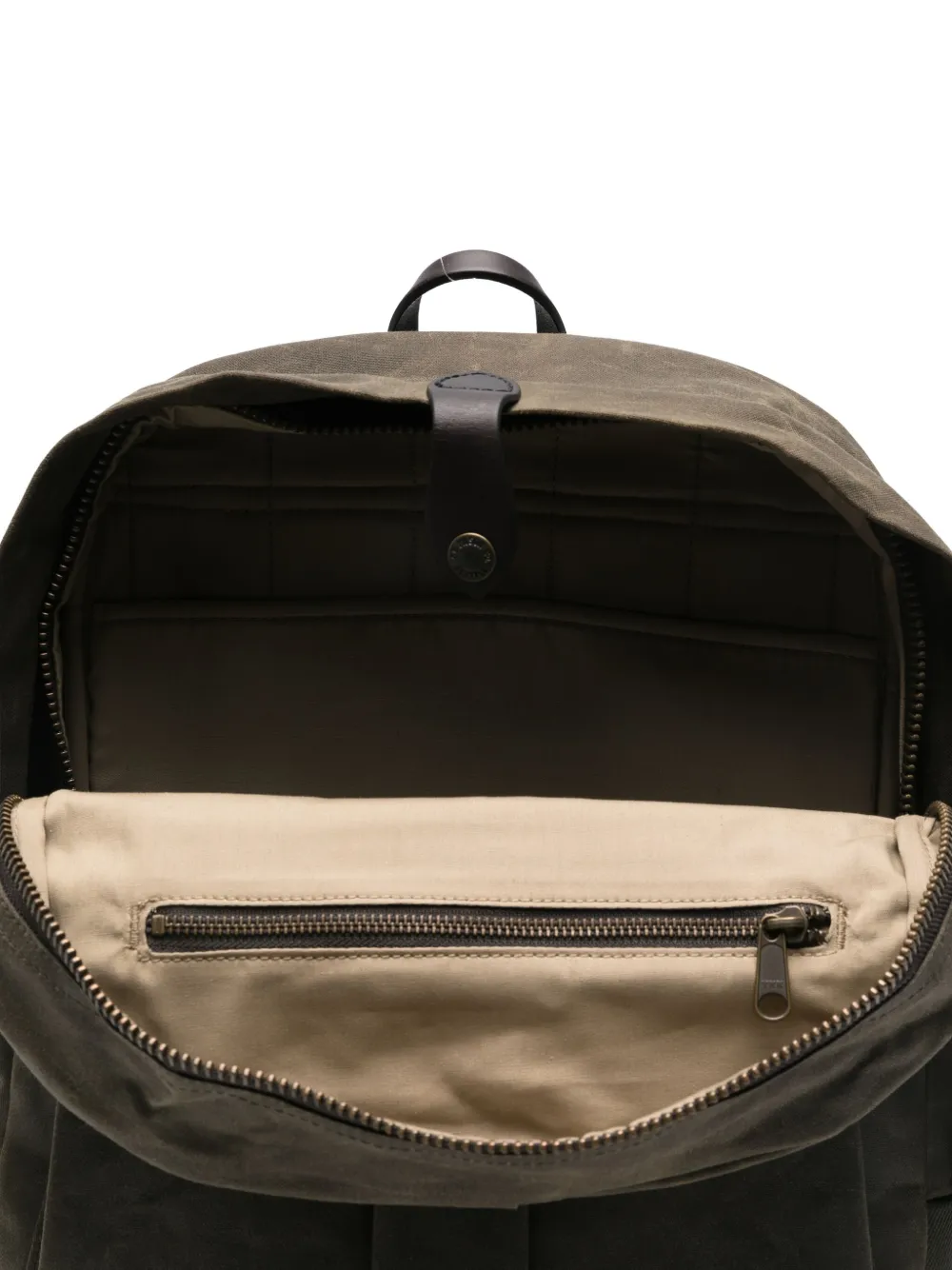 Benedetta Bruzziches Logo-patch Backpack In Brown