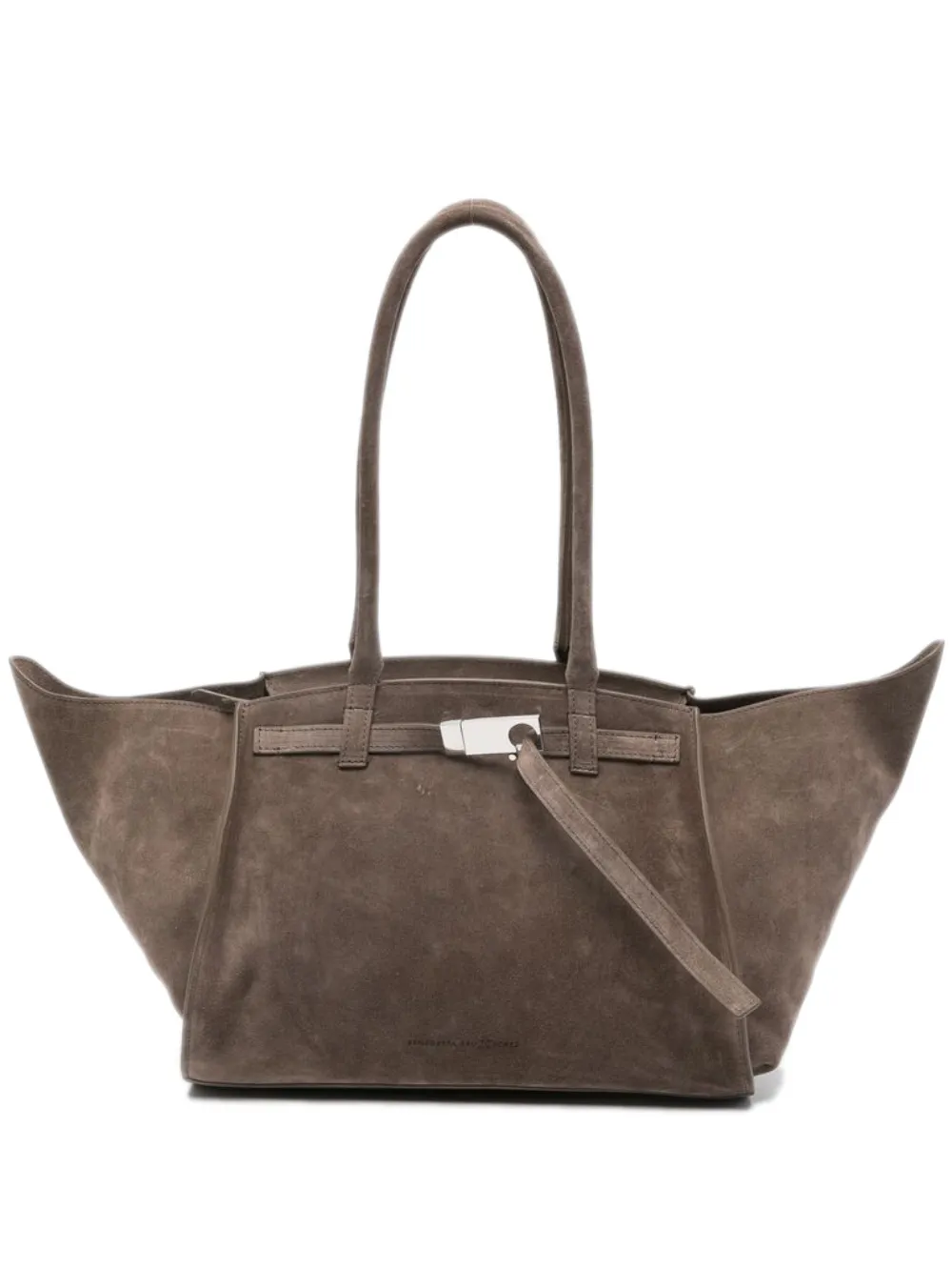 Benedetta Bruzziches logo-patch tote bag | Brown | Image 1