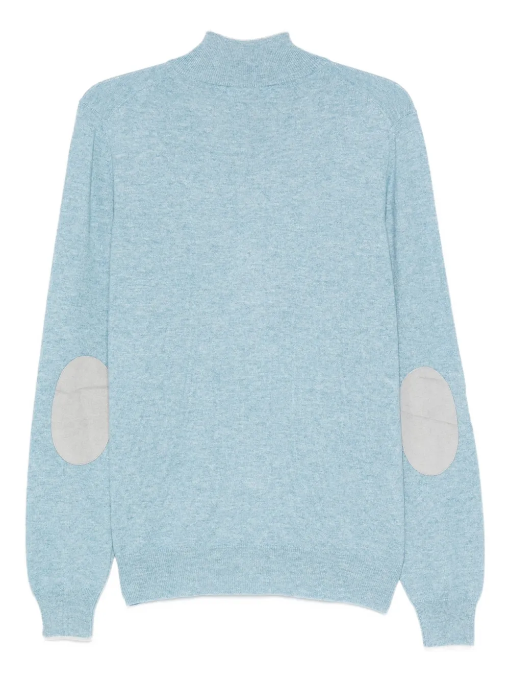 Gran Sasso Half-zip Sweater In Blue