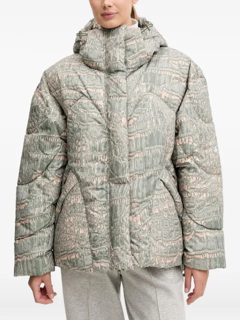 adidas by Stella McCartney hooded patterned jacket