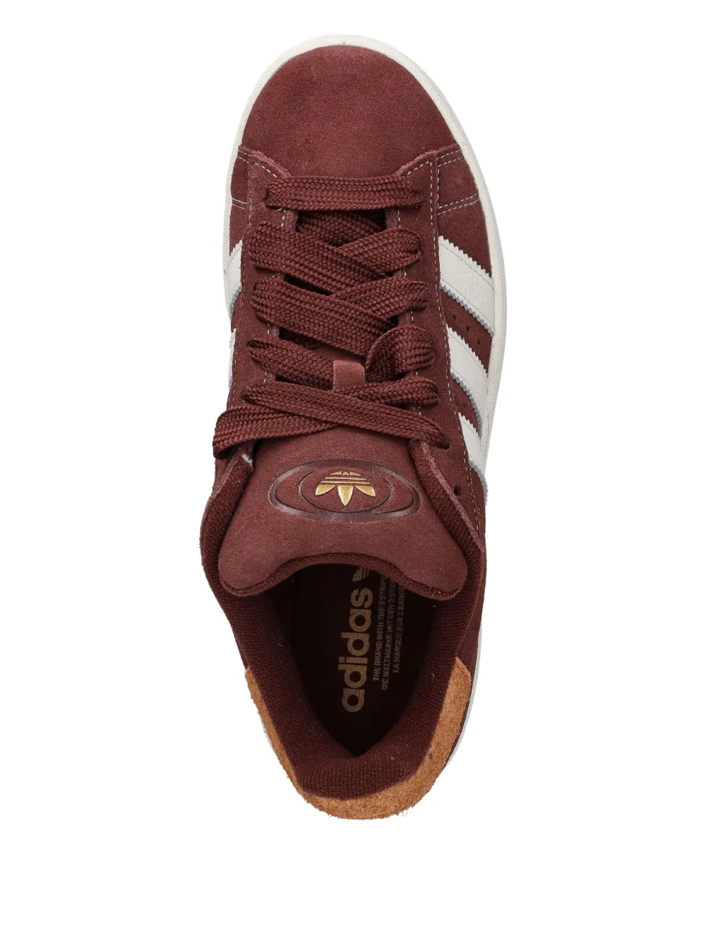 adidas Campus 00s gestreepte sneakers Bruin