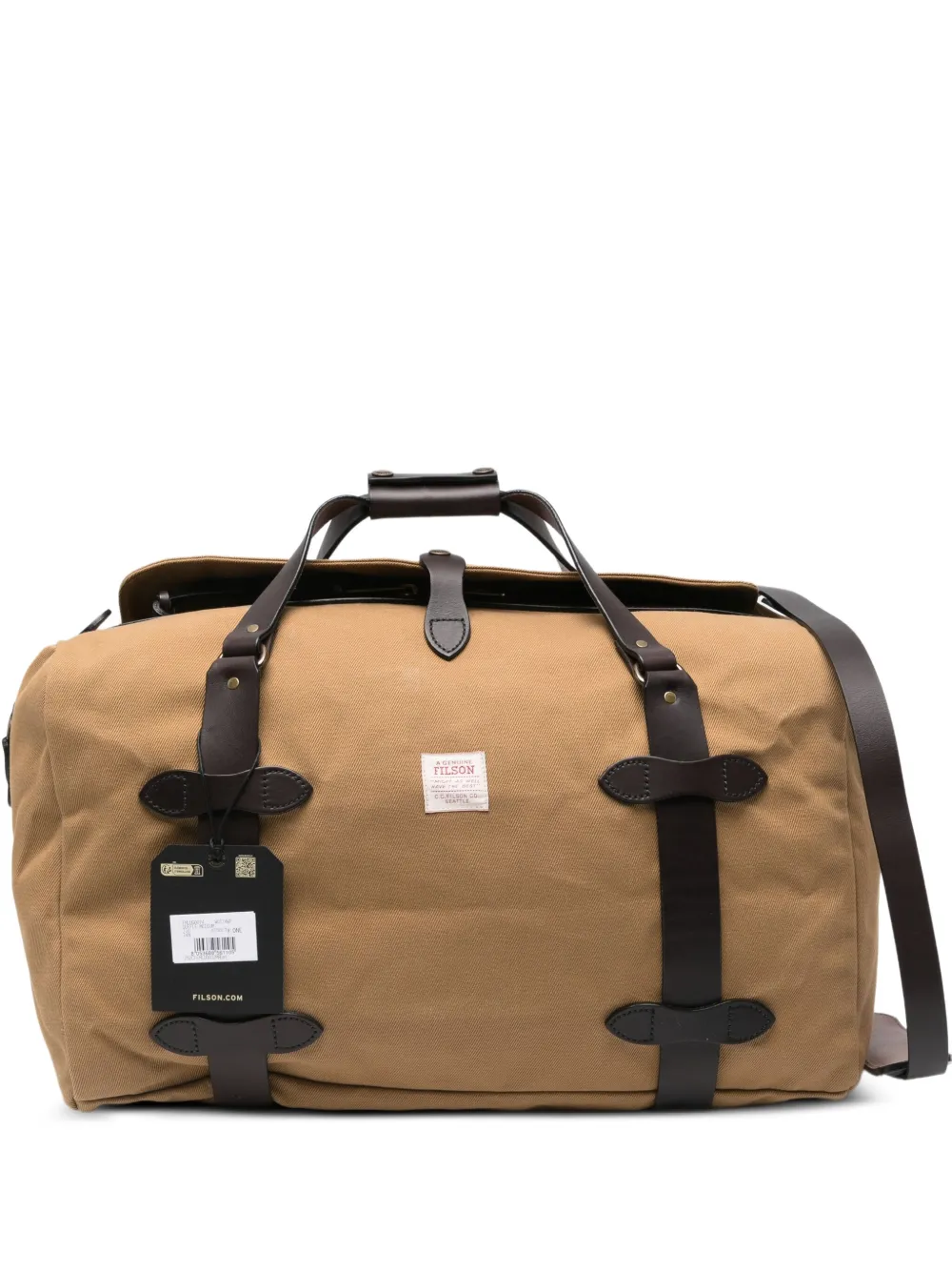 Filson canvas tote bag - Marrone