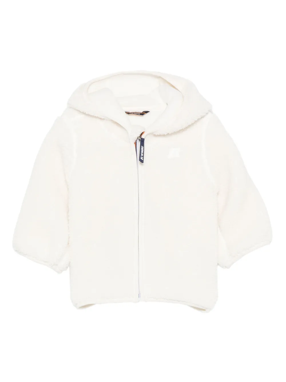 K Way Kids faux-shearling jacket | White | Image 1