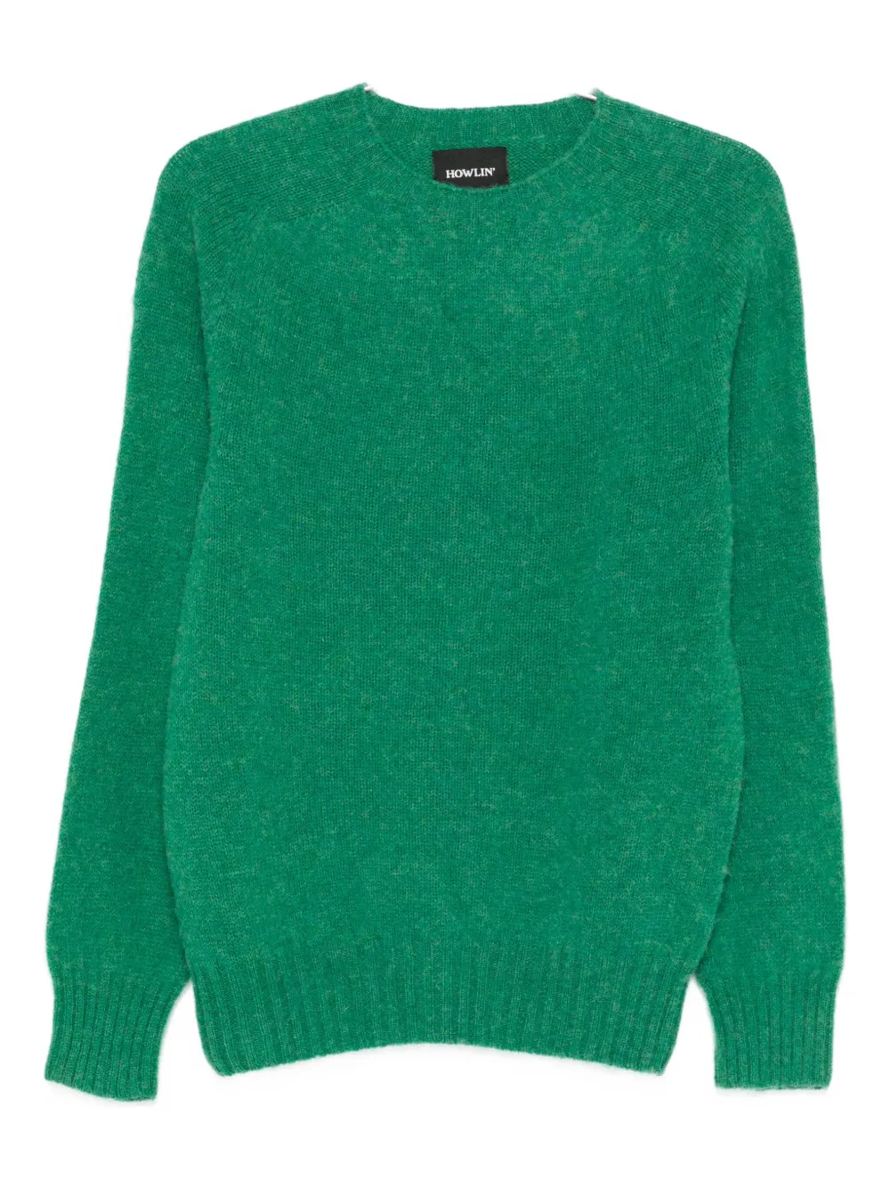 Howlin' crew-neck sweater | Green | Image 1