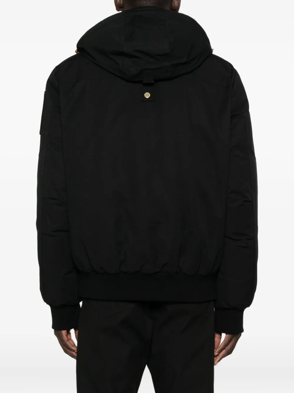Moose Knuckles Gold Series Ballistic Jacket In Black