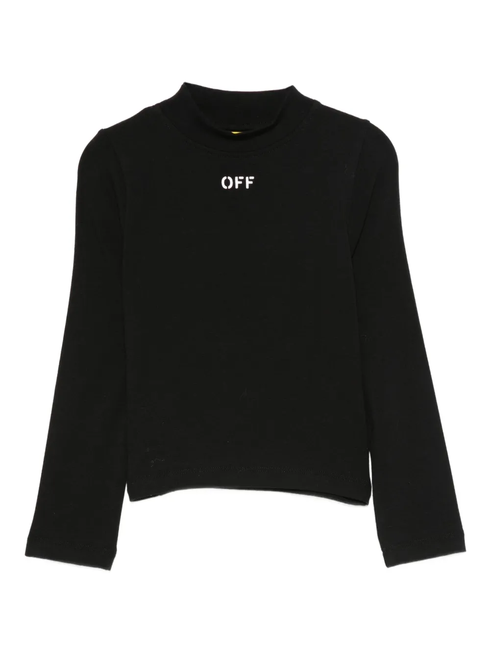 Off-White Kids logo-print T-shirt - ブラック Off-White Kids logo-print T-shirt - ブラック