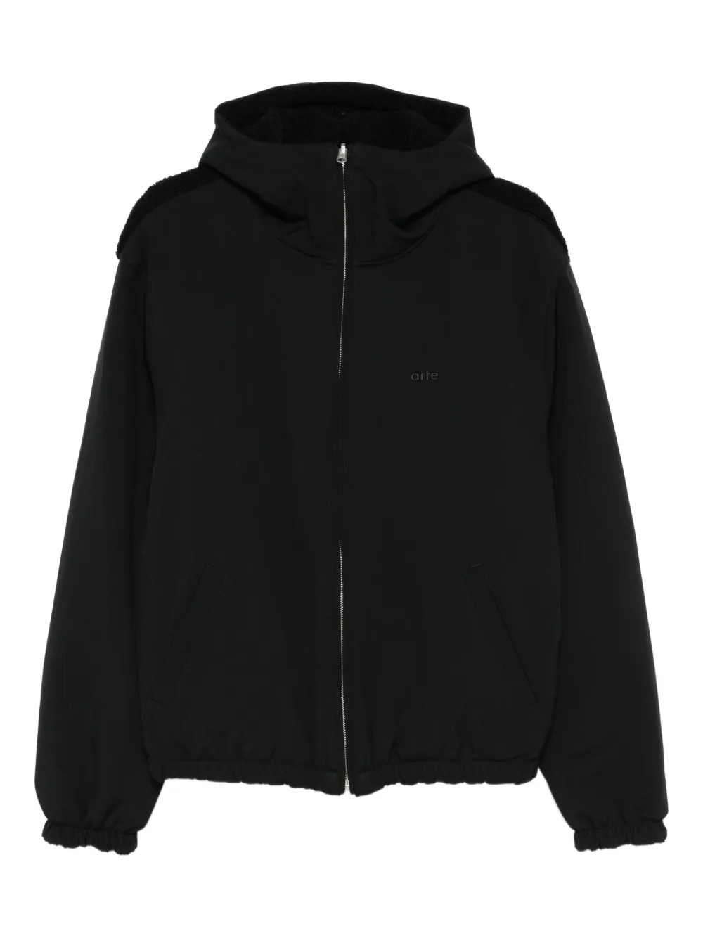 Arte Antwerp veste zippée à capuche | noir | Image 1