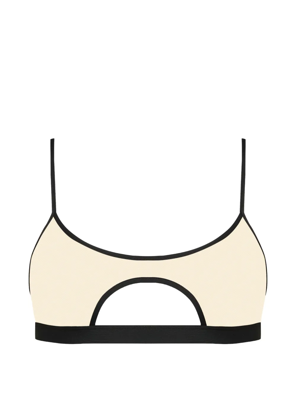 Maison Close keyhole-detail bra - Nero