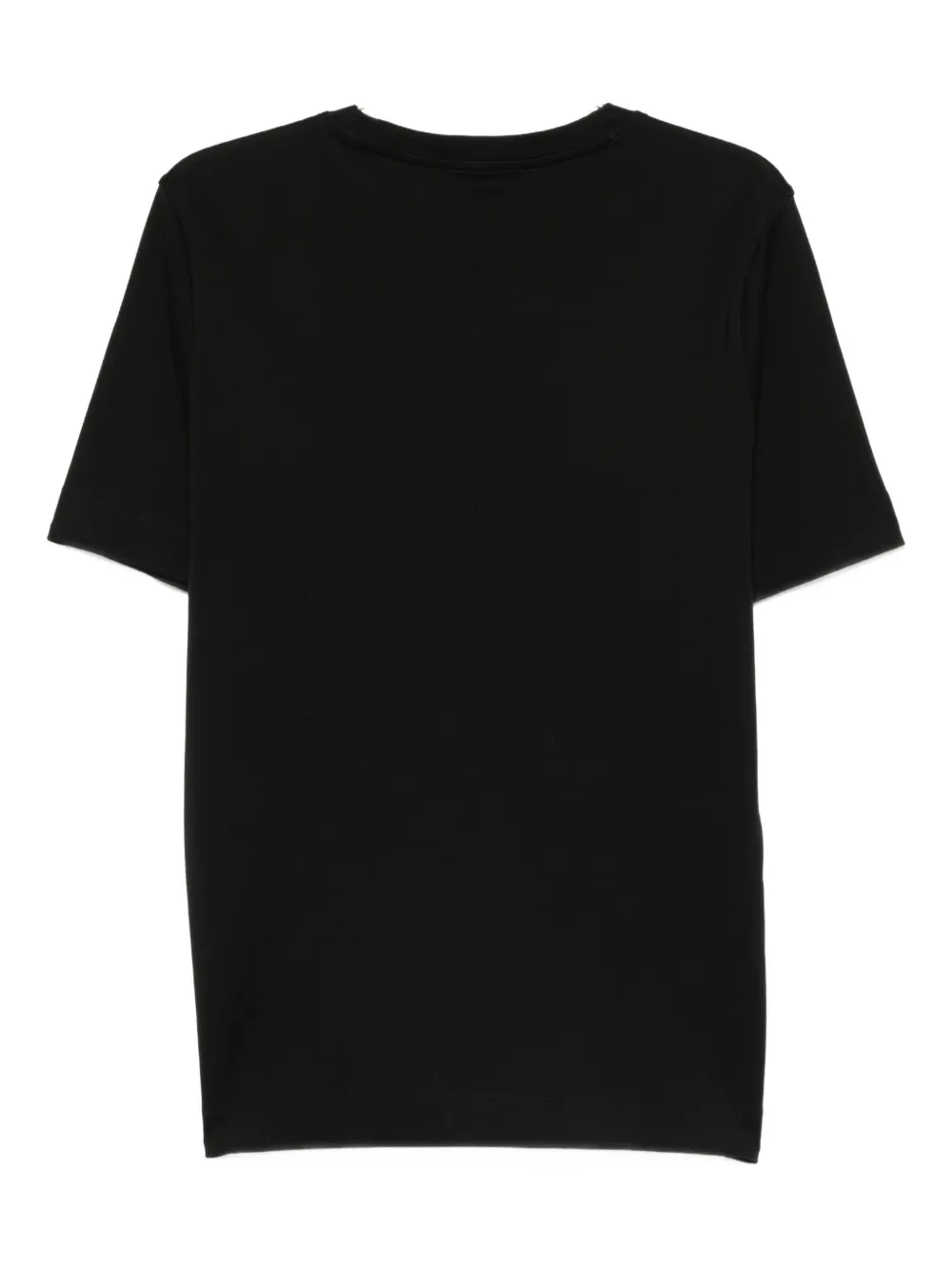 Gran Sasso T-shirt met ronde hals - Zwart