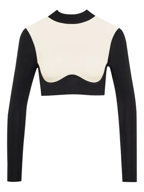 Maison Close long-sleeve high-neck top