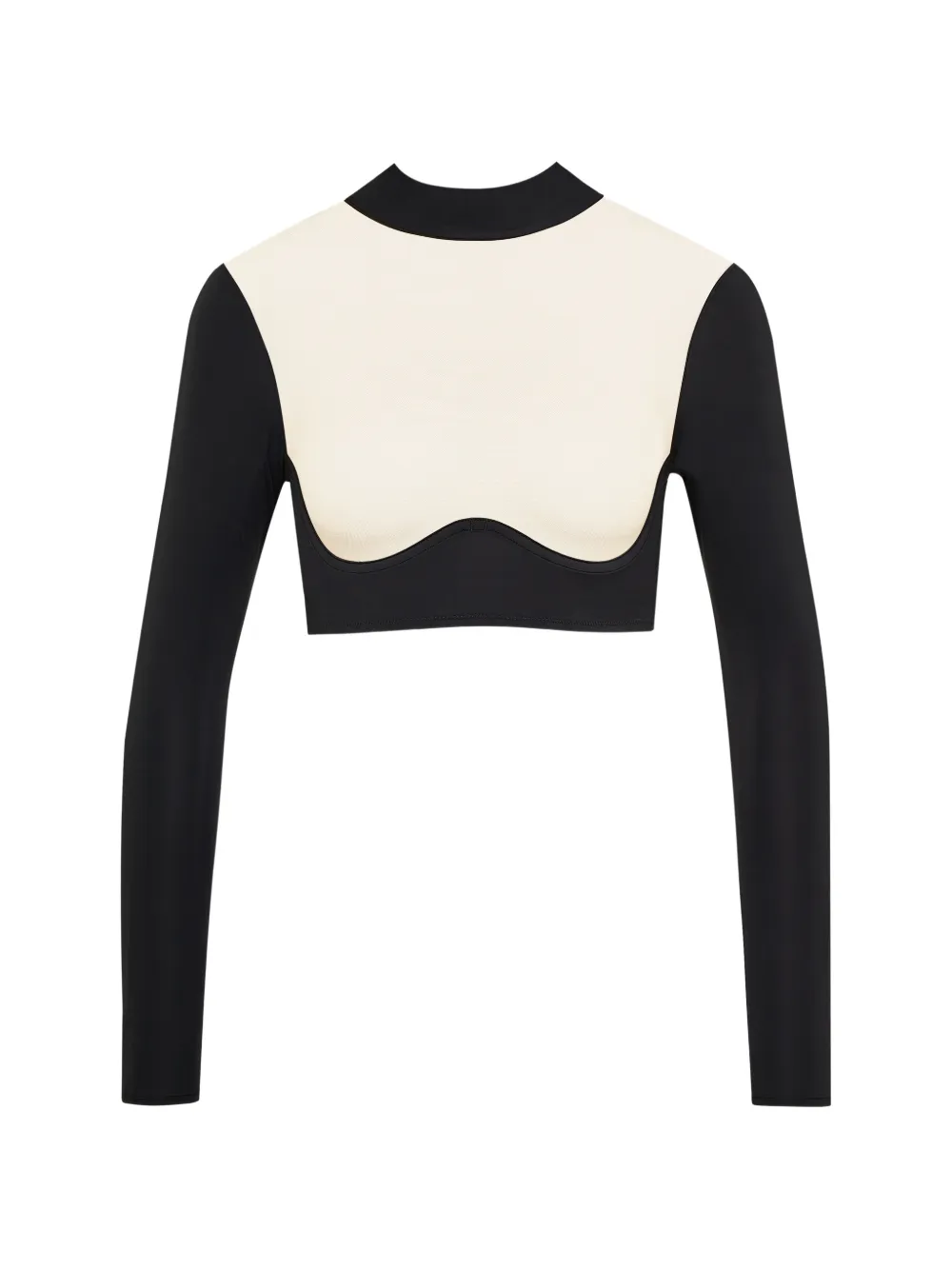 Maison Close Pure Tentation top met lange mouwen Zwart