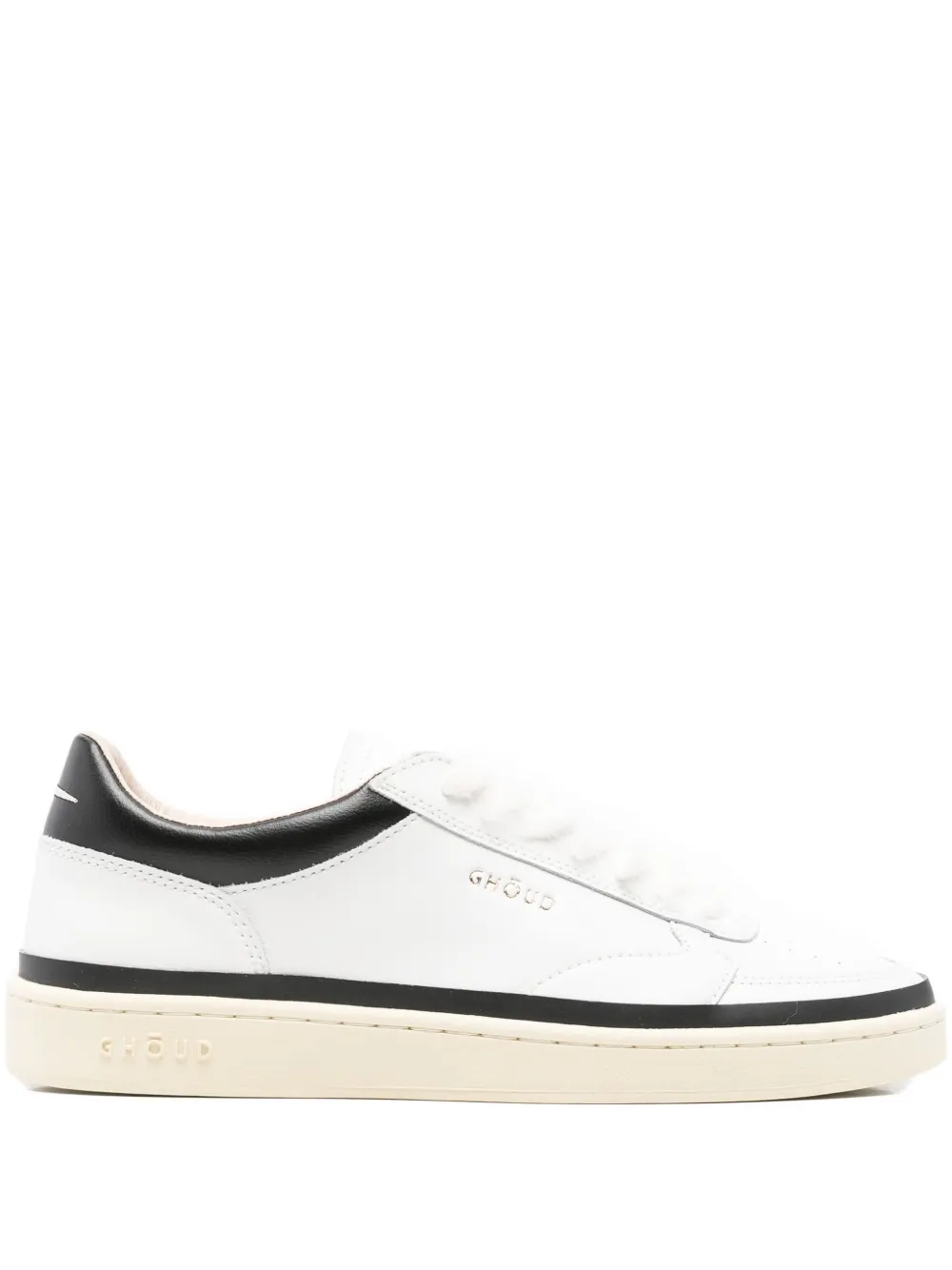 Ghoud Pads Panelled Sneakers In White