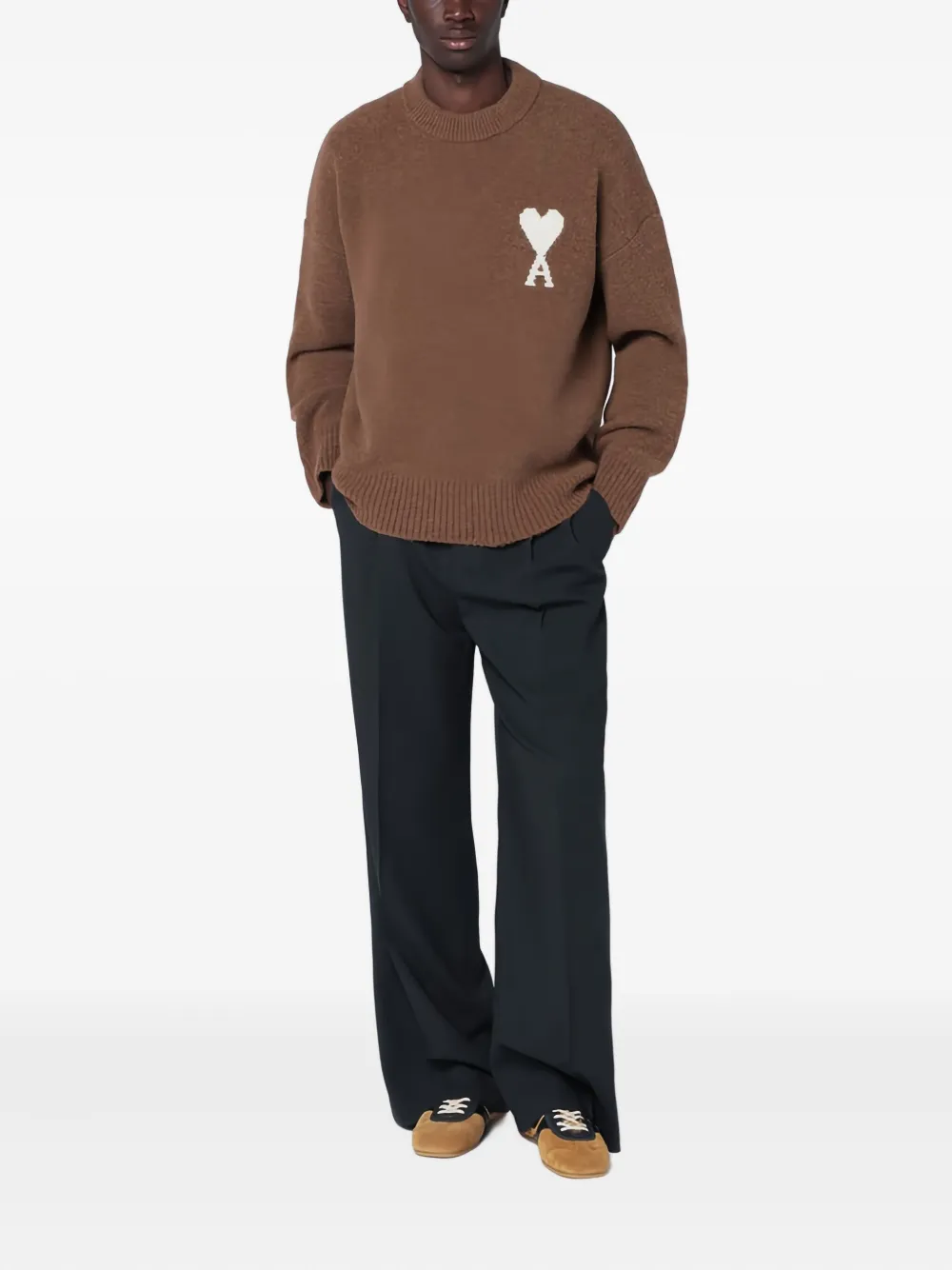 AMI Paris Ami de Coeur sweater | Knitted Sweaters | Image 2