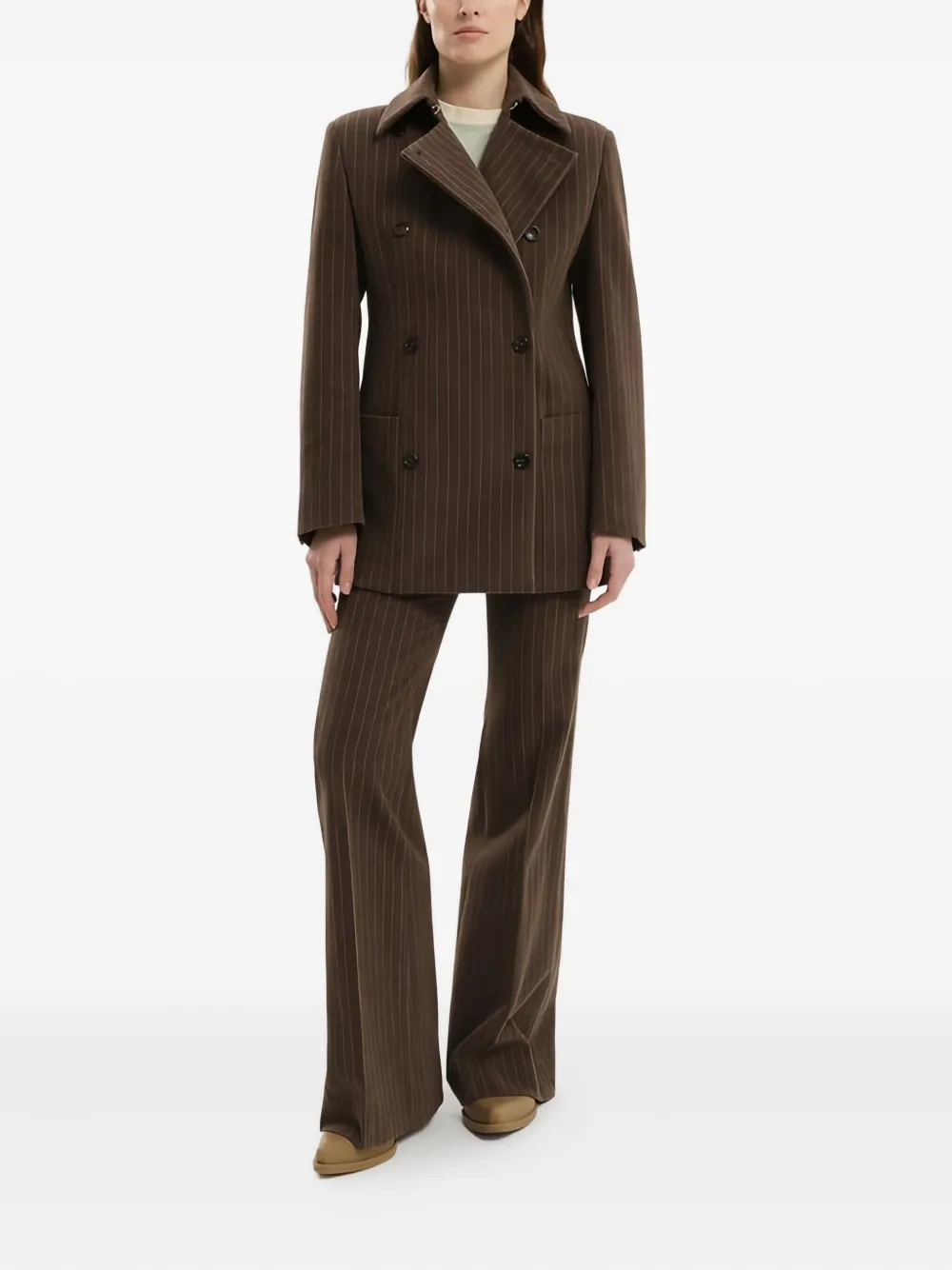1989 STUDIO double-breasted pinstripe blazer | Blazers | Image 2