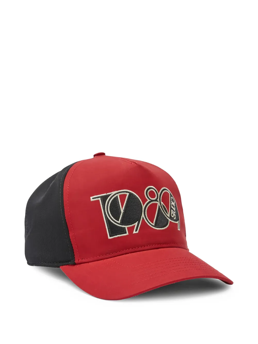 1989 STUDIO Pet met geborduurd logo Rood