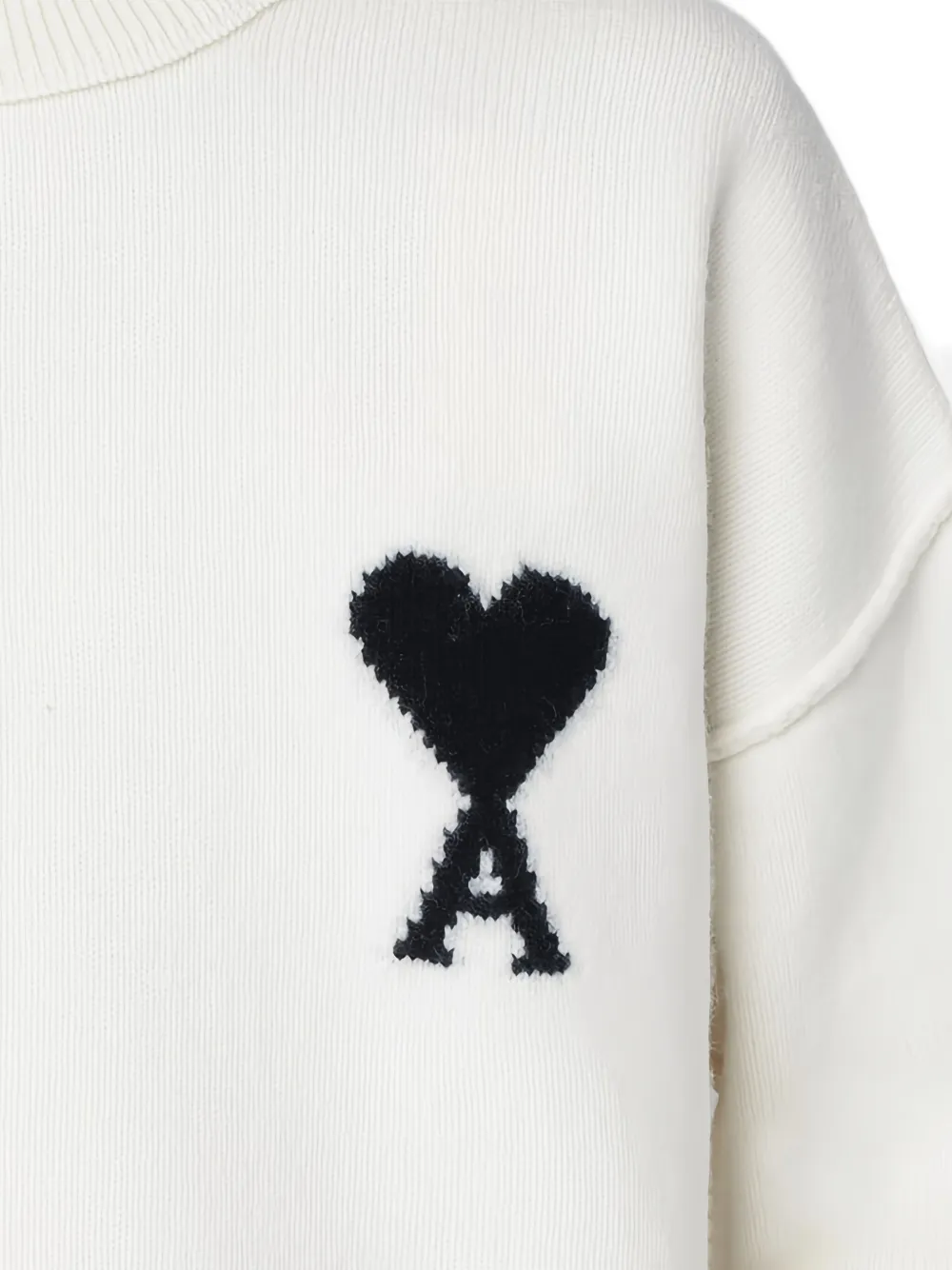 AMI Paris Ami de Coeur sweater Beige