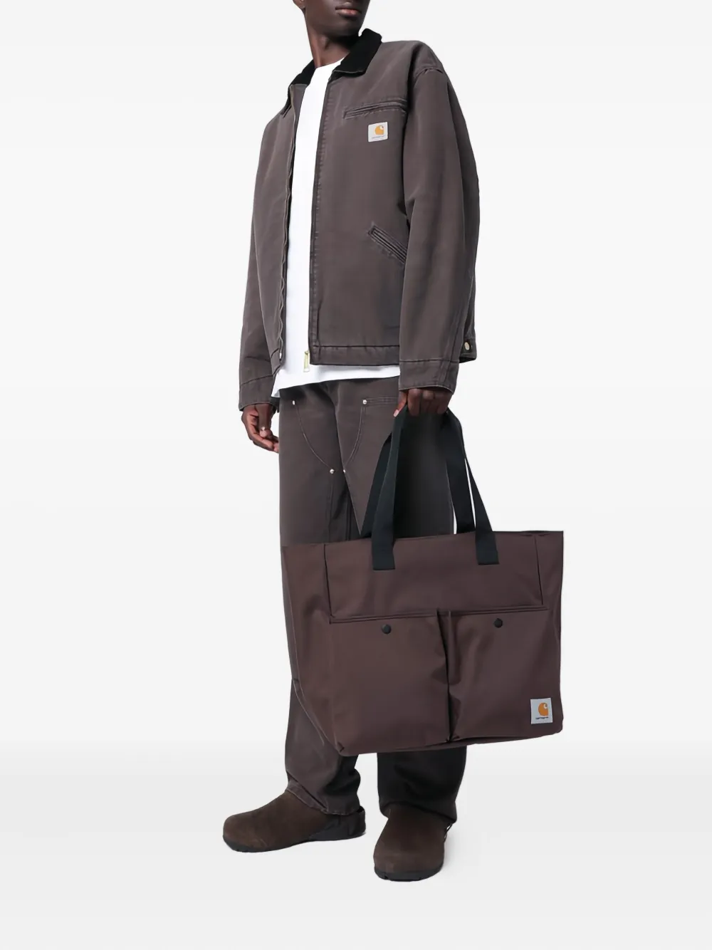 Carhartt WIP sac à main à patch logo | Image 2