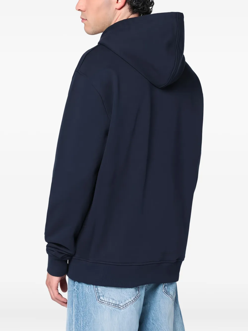AMI Paris Ami de Coeur hoodie Blauw
