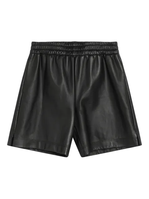 Gucci shorts de piel