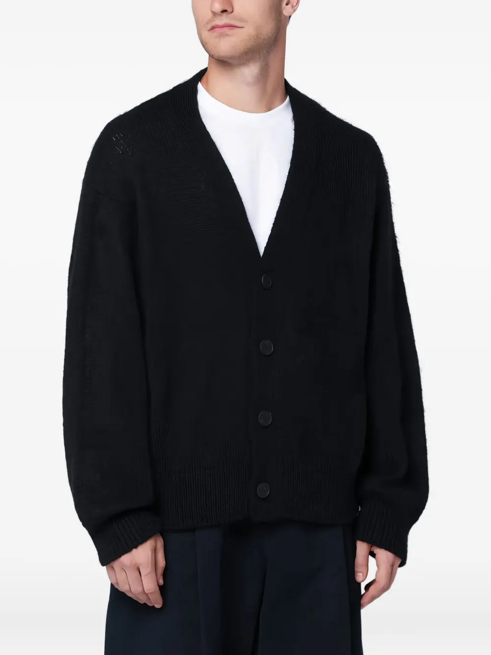Studio Nicholson cárdigan Trey | negro | Image 1