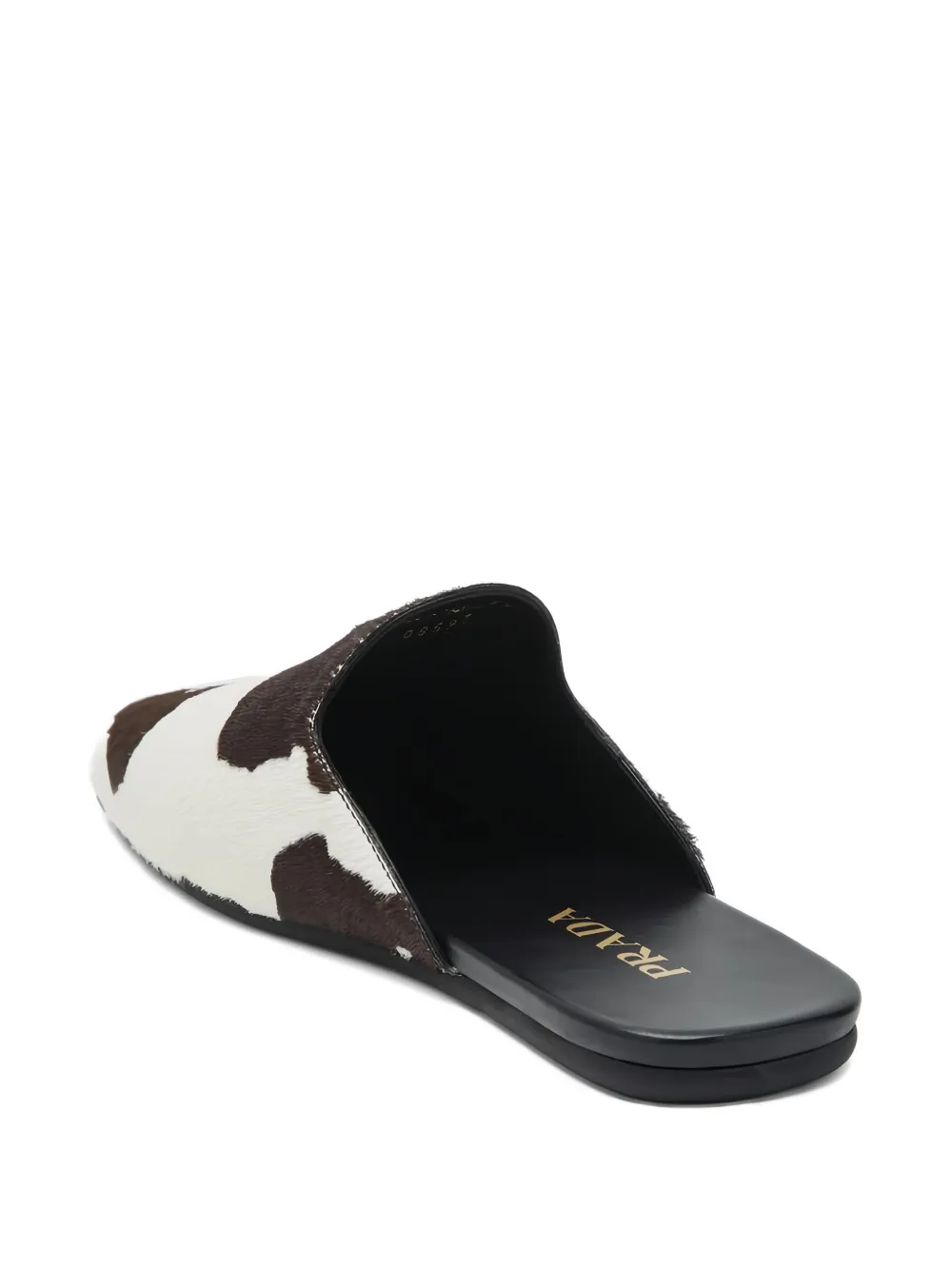 Prada Leren muiltjes Zwart